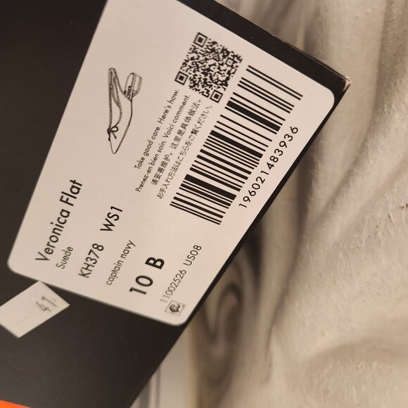 Kate Spade "Veronica" Flats. Captain Navy. Suede. NIB. Size 10 - Picture 6 of 14